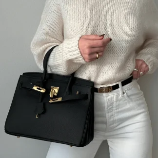 Bolso tipo Birkin elegante