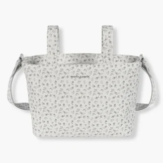 Bolsa de Passeio Pasito a Pasito Little Bloom Flowers - Cinza