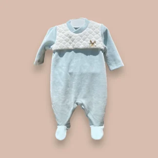 Babygrow laminado verde água
