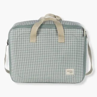 Walking Mum Mala de Maternidade I Love Vichy - Verde