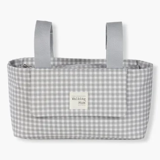 Walking Mum Bolsa Organizadora I Love Vichy - Cinza