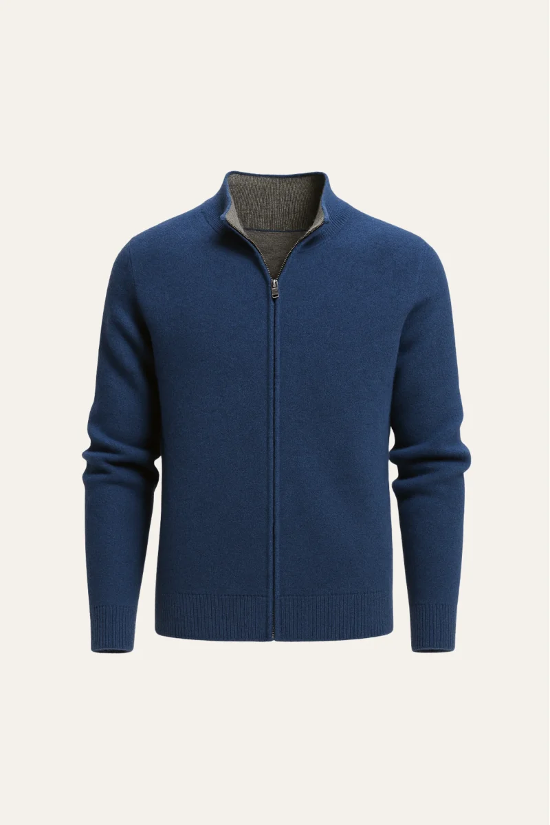 Georgio Reversible Zip Navy - Image 2