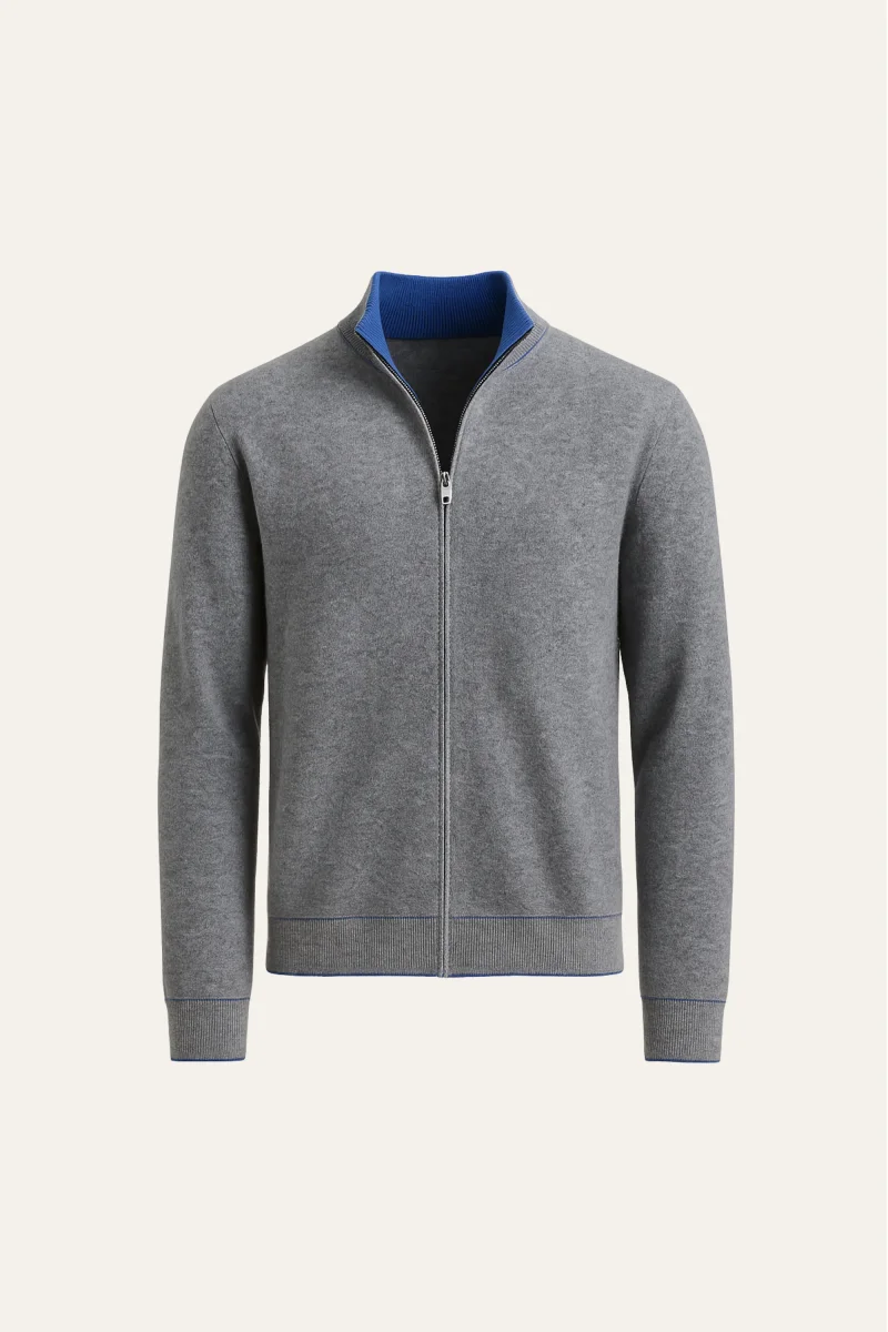 Georgio Reversible Zip Navy - Image 6