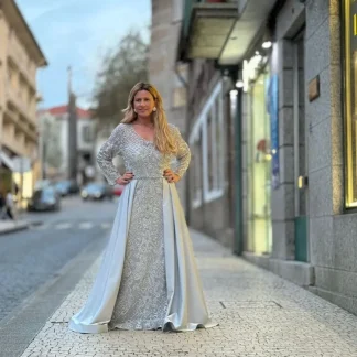VESTIDO DUPLA SAIA