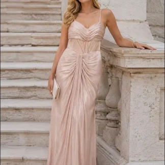VESTIDO CHAMPANHE