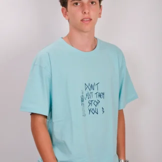T-shirt Graffo azul