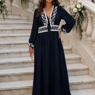 VESTIDO LONGO RENDADO