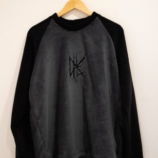 Sweatshirt Broken Skull Preta