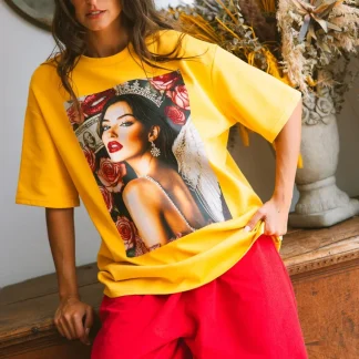 T-shirt amarela