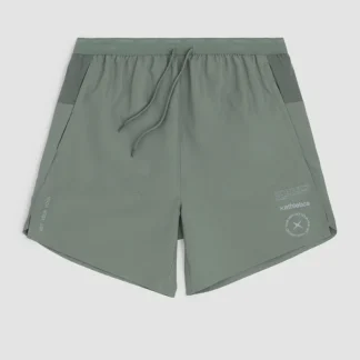 OLIVE GREEN TRAIN SHORTS