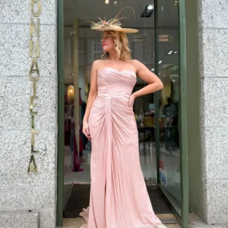 VESTIDO SEREIA COM ESPARTILHO