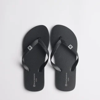BLACK RILEY FLIP FLOPS
