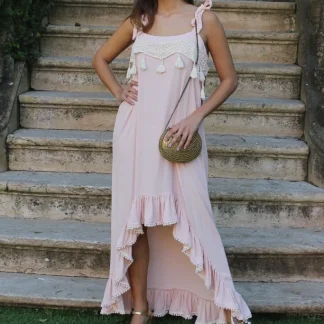 Vestido Longo Dulce Pink