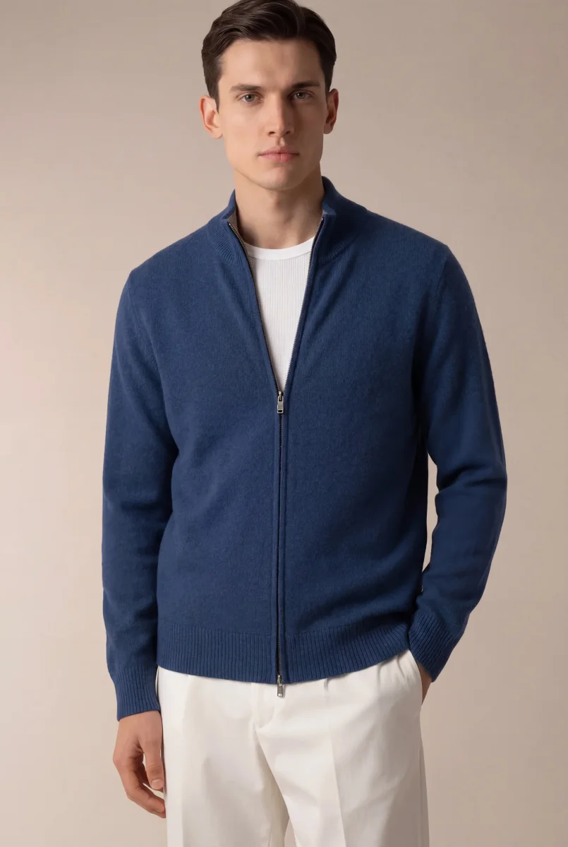 Georgio Reversible Zip Navy - Image 3