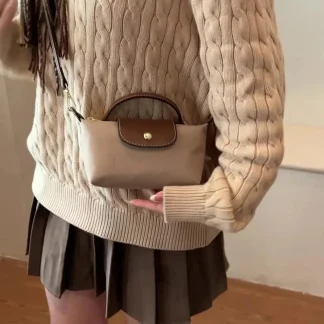 Bolso mini plegable elegante