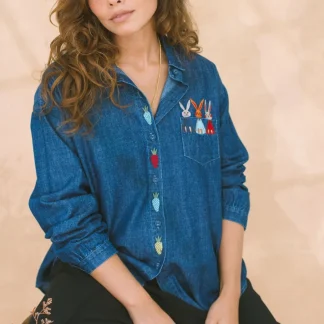 Camisa de ganga