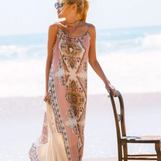 Vestido de alças